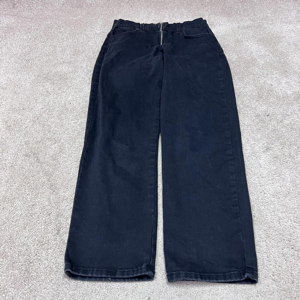 L.T.J Letter To Juliet Jeans Women’s Black Straight Leg Pockets Size 28